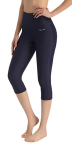 Ubestyle Women's Swim Capris UPF 50+ High Waist Quick Dry Swim Leggings