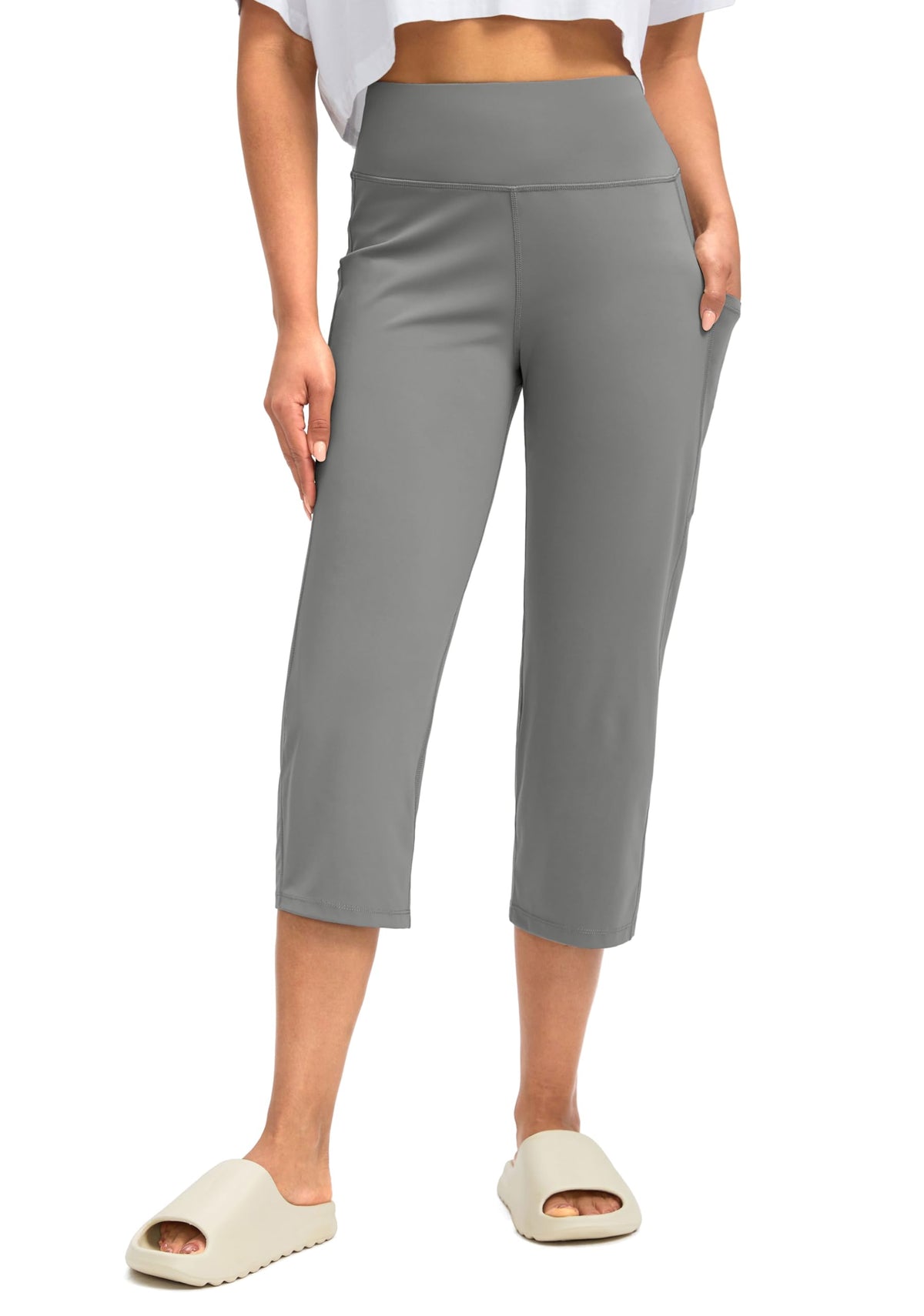 G Gradual Capri Pants For Women High-Waist Workout Yoga - Style 46