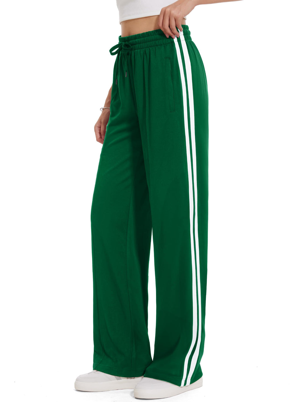 Tapata Short Women's 26" Inseam Sweatpants Open Bottom Workout Track