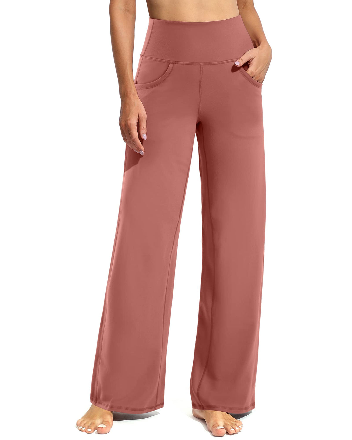 Promover Dress Pants For Women Stretch Soft Relaxed Fit Cameo Xxl