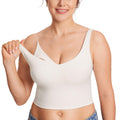 Women's Momanda Longline Sports Iceland White X-small Nursing Bra