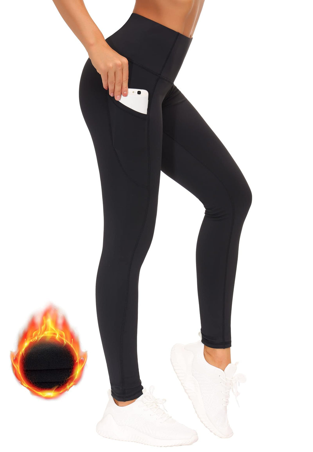 The Gym People Women's Thick High-Waist Yoga Pants Workout - Style 3