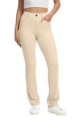 Vimpep Yoga Pants Women Straight-Leg With Pockets - Style 65