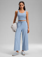 Women's Crz Yoga Lightweight Wide-Leg Crop Pants 25" The - Size X-Large