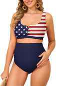 Women's Zando Maternity Swimsuit High-Waist Bikini Bathing - Size Large