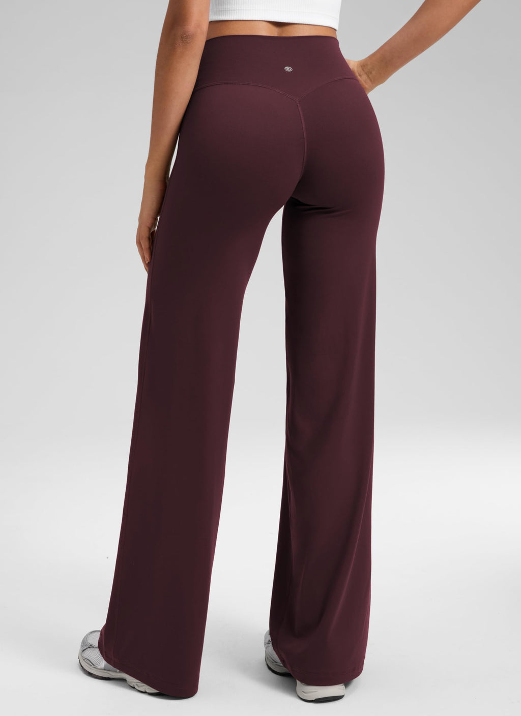 Women's Crz Yoga Softretch Wide-Leg Pants 30" Ripe Plum Medium