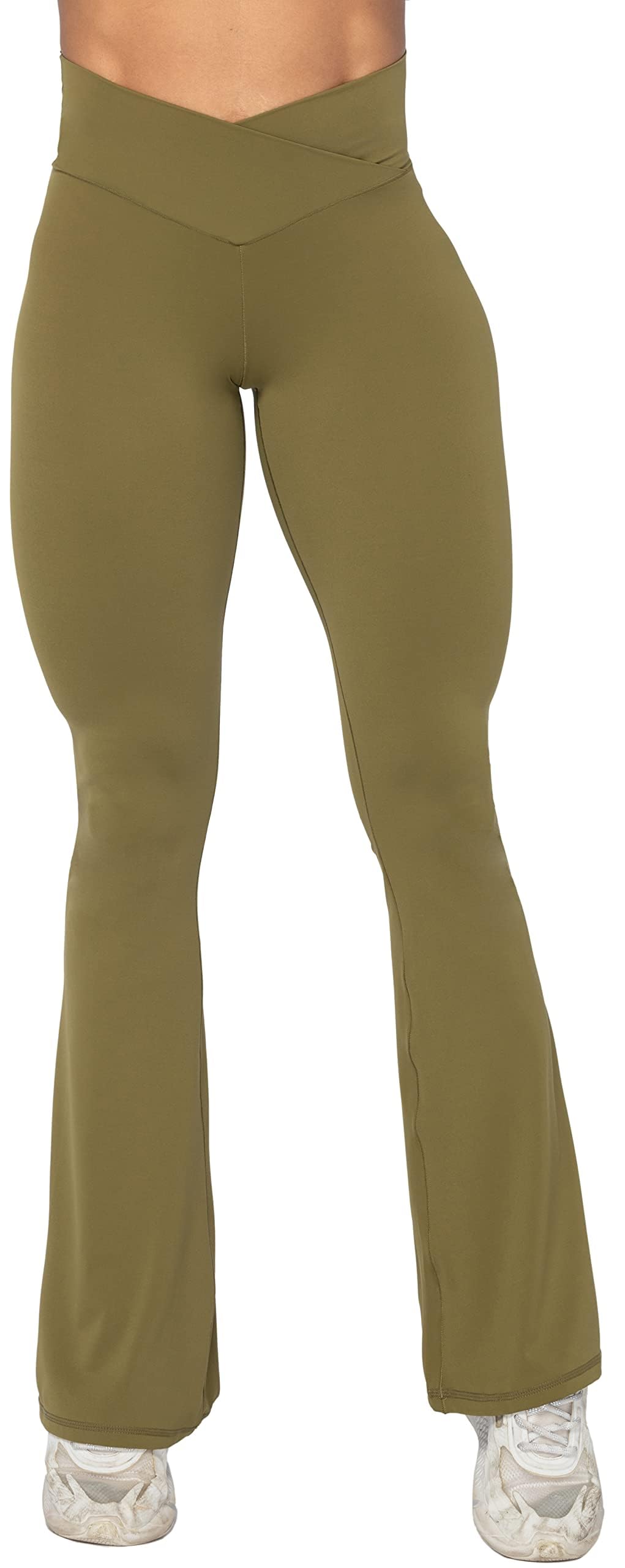 Women's Sunzel Flare Leggings Crossover Yoga Pants With - Style 288