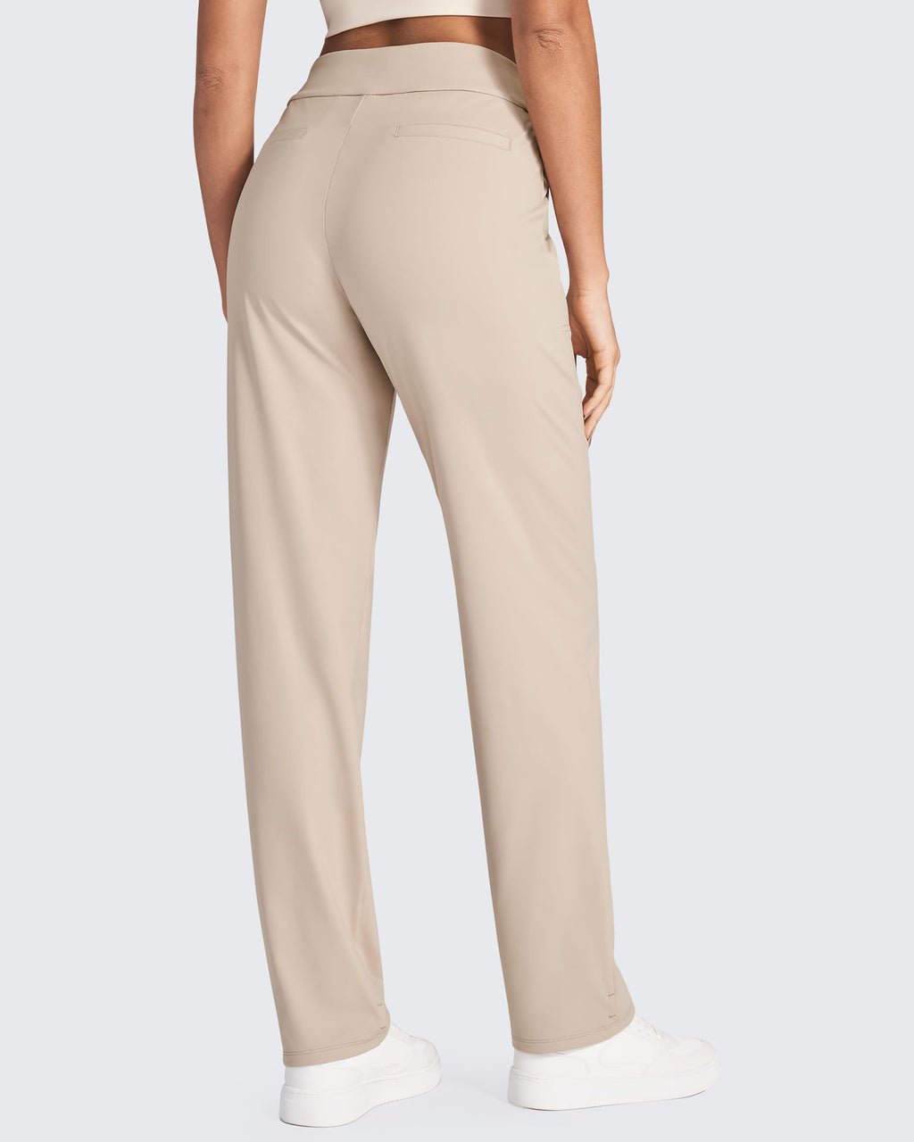 G4free Casual Pants For Women Lounge Teacher Work Light Khaki Xl