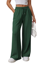 Athmile Women's Wide-Leg Sweatpants High-Waisted Baggy - Style 13