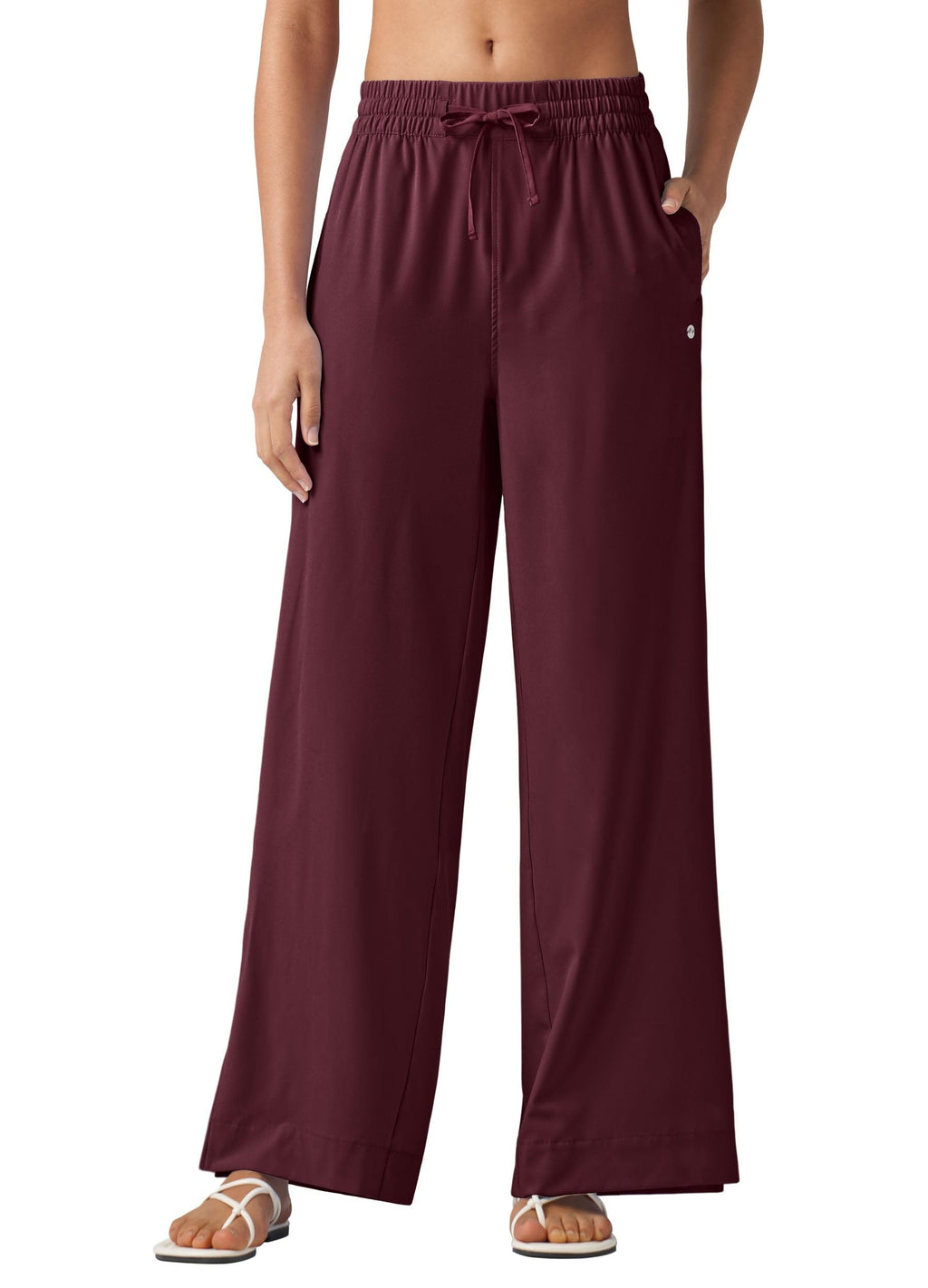 Willit Women's Wide Leg Pants Swim Beach UPF 50+ - Style 9