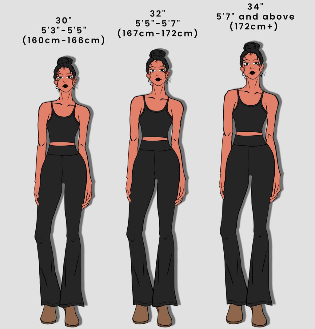 Sunzel Flare Leggings For Women Ruched V High-Waisted Yoga Pants With