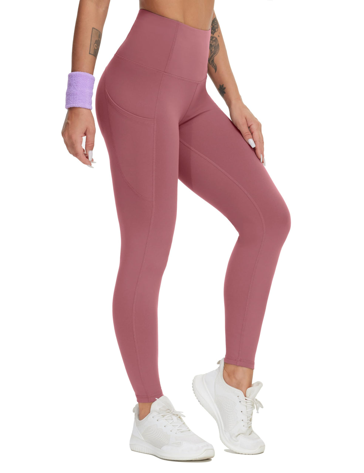 The Gym People Women's Thick High-Waist Yoga Pants Workout - Size Small