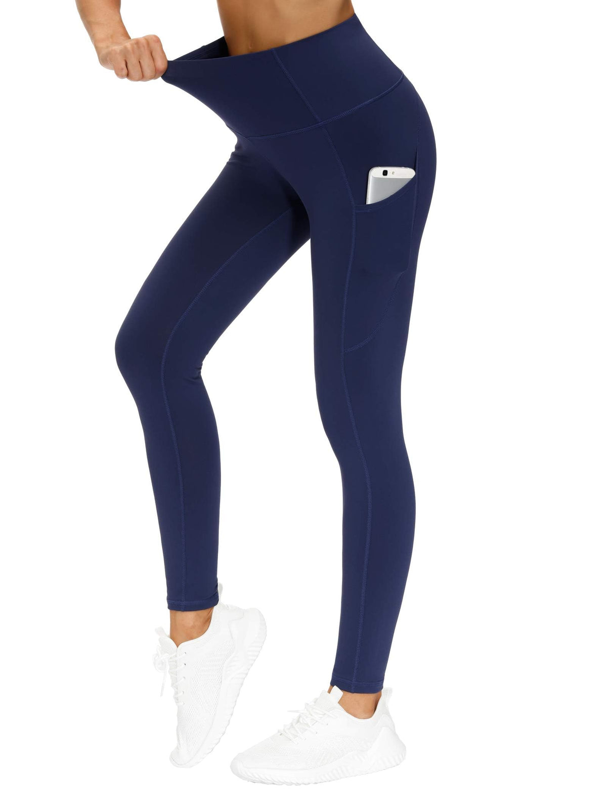 The Gym People Women's Thick High-Waist Yoga Pants Workout - Size X-Small