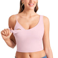 Women's Momanda Longline Sports Strawberry Pink Large Nursing Bra