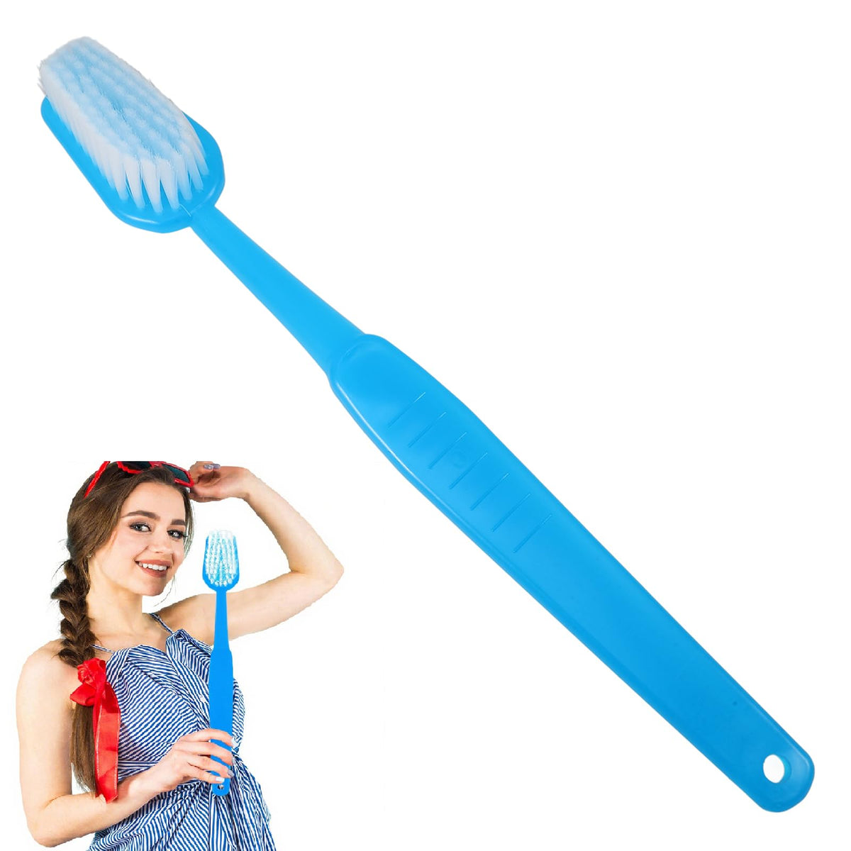 iplusmile Giant Toothbrushes Props, Oversized Large Big Brush, Novelty Toys Huge Comedy Items for Costume Take Picture Comedy Party Favors