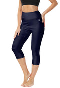 Swim Pants For Women UPF 50+ Capris Tummy Control Surfing Leggings