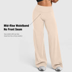 Jgs1996 Wide-Leg Yoga Pants Bottoms Straight-Leggings For - Style 91