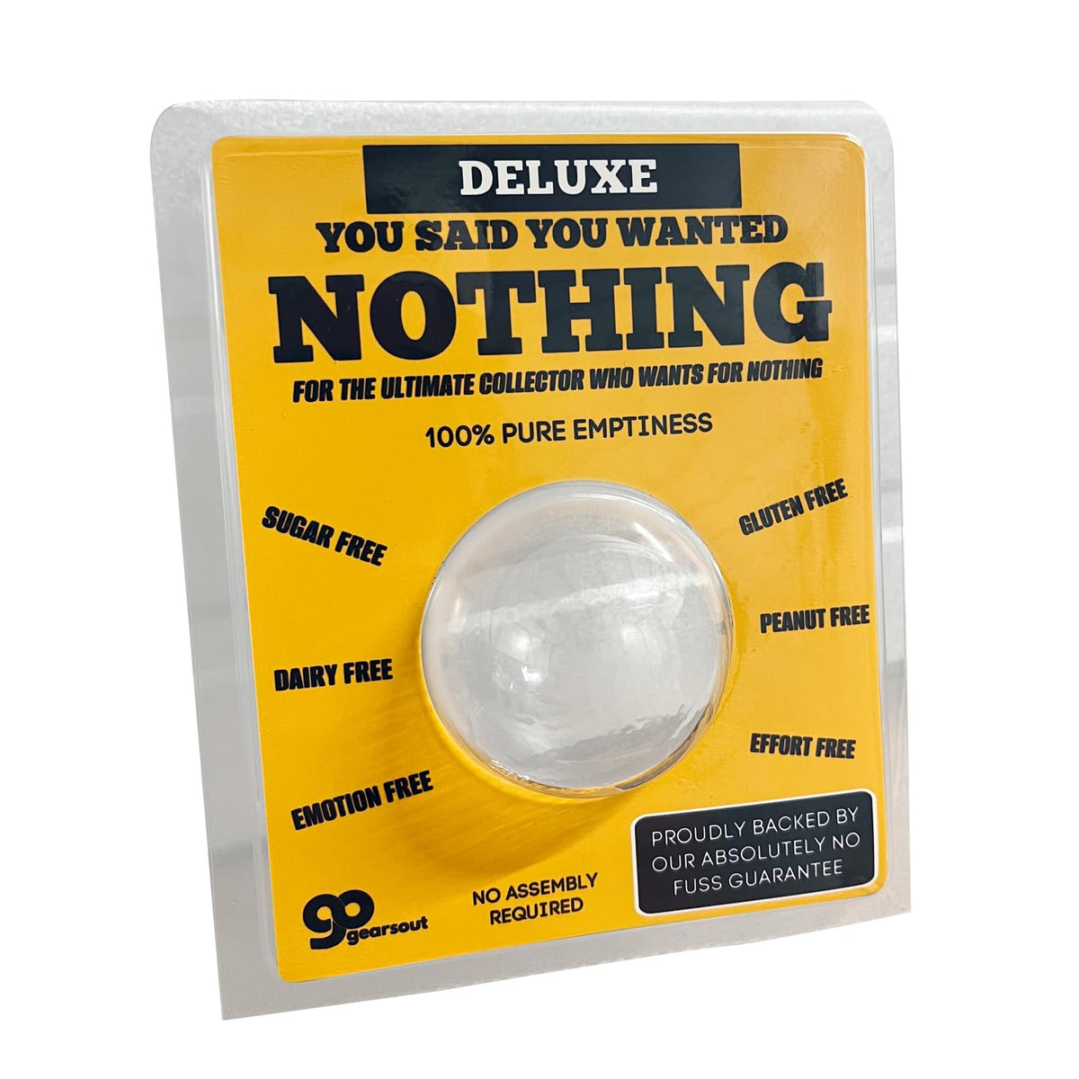 Novelty Deluxe Gift of Emptiness | Hilarious Prank Box | Gag Present for All Occasions | Funny Joke Surprise Package for Laughs