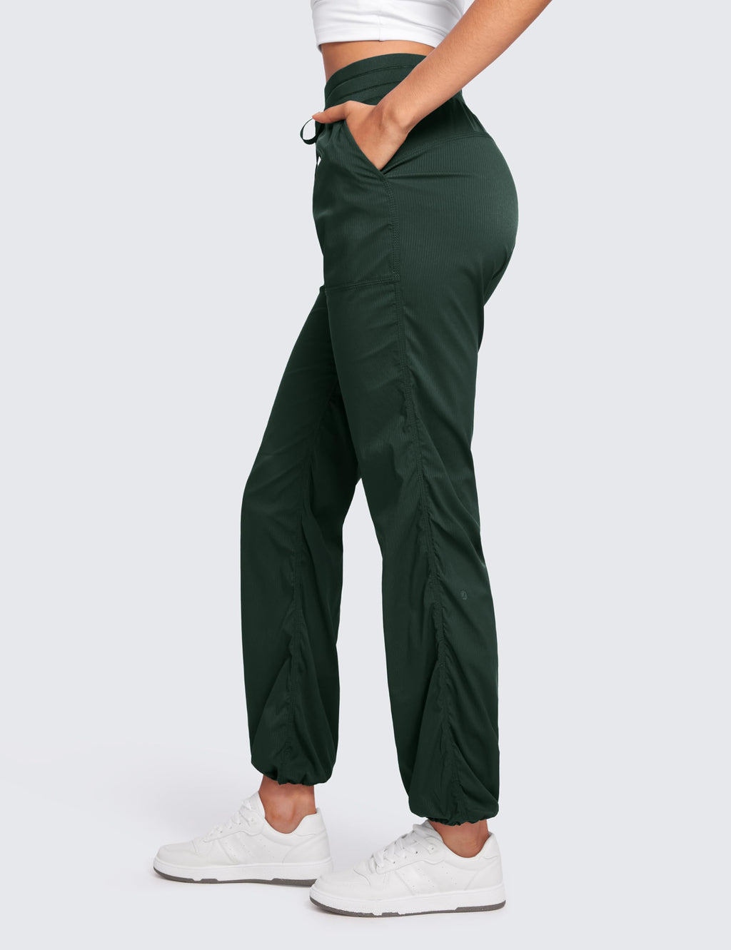 Women's Crz Yoga Ease Line Straight-Leg Pants 30" Legend Green Large