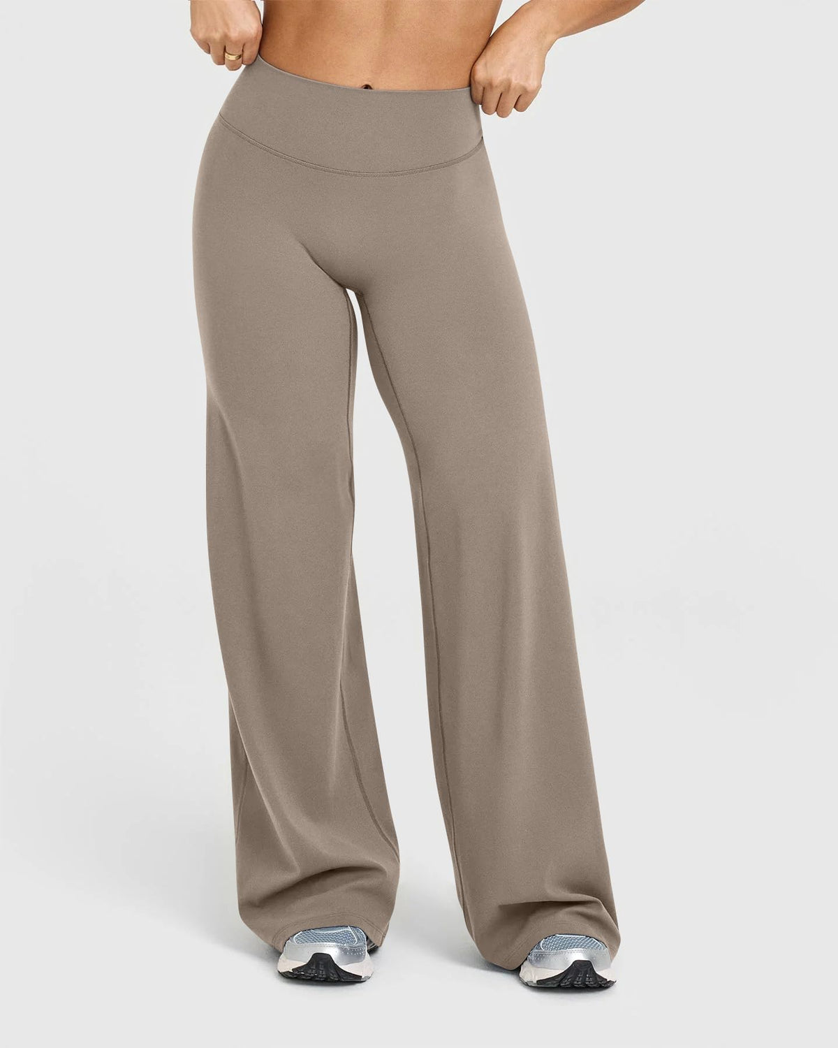 Oqq Yoga Pants Women High-Waist Stretch Casual Soft - Style 19