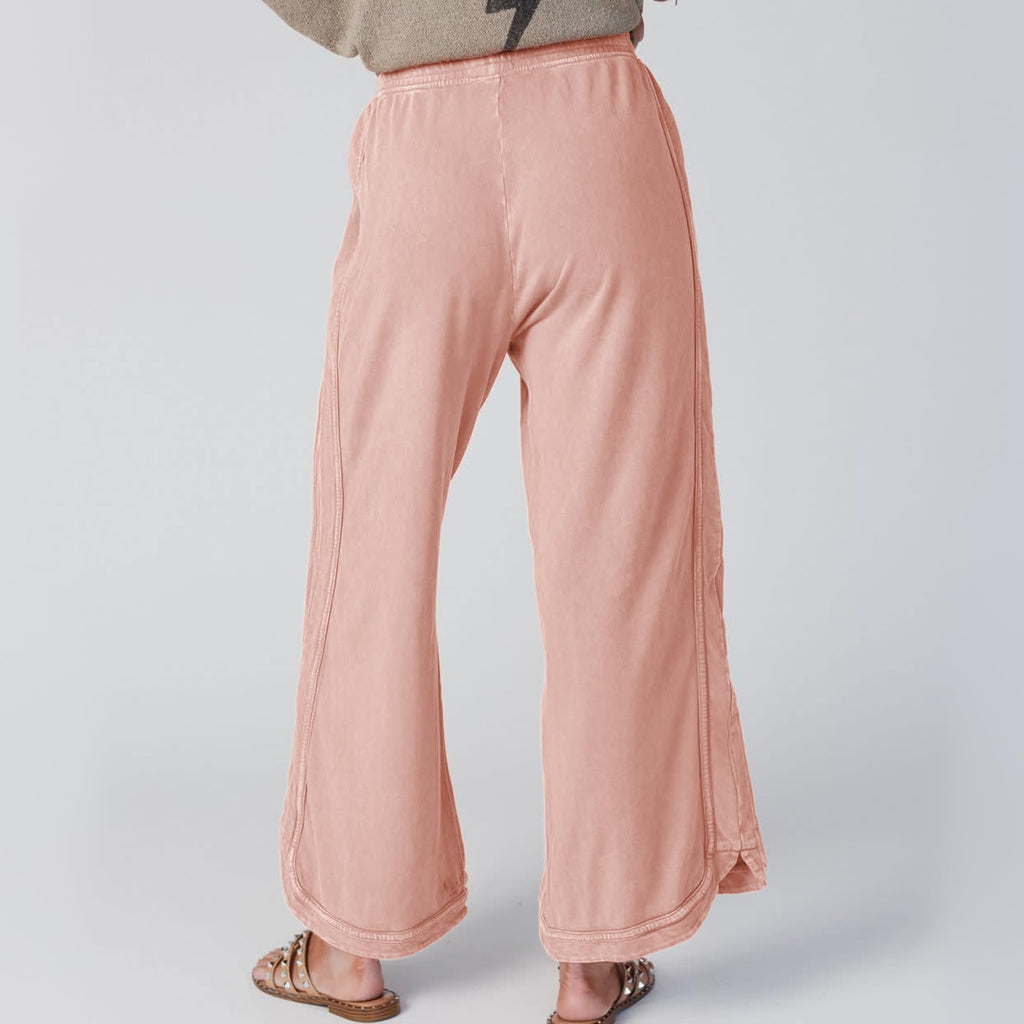 Hixiaohe Women's Casual Wide-Leg Sweatpants High-Waist - Style 5