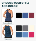 100% Merino Wool Tank Top Women - Active Sleeveless Undershirt Base Layer (Large, H: Black)