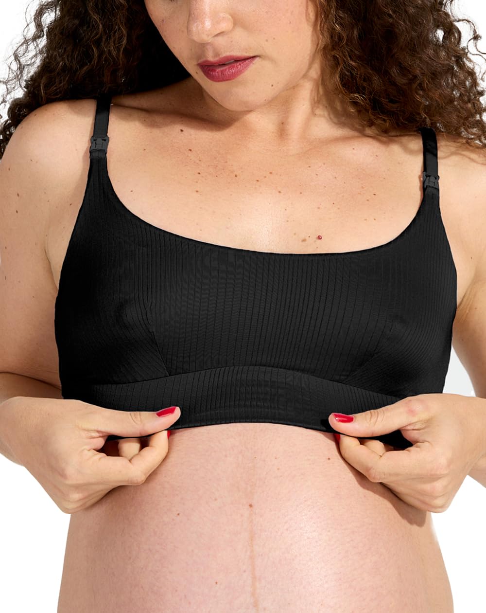 Women's Bodily Everything Wireless & with Clip Down Access, S Nursing Bra