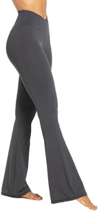 Women's Sunzel Flare Leggings Crossover Yoga Pants With - Style 10