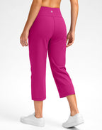 Santiny Capri Pants For Women With Pockets Yoga Capris - Size 3X-Large