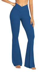 Women's Sunzel Flare Leggings Crossover Yoga Pants With - Style 117