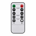 Universal 10-Key Flameless Candle Remote Control, Replacement Remote for LED Flameless Candles, 2/4/6/8H Timer, Dimming, Light/Candle Modes, Remote Only