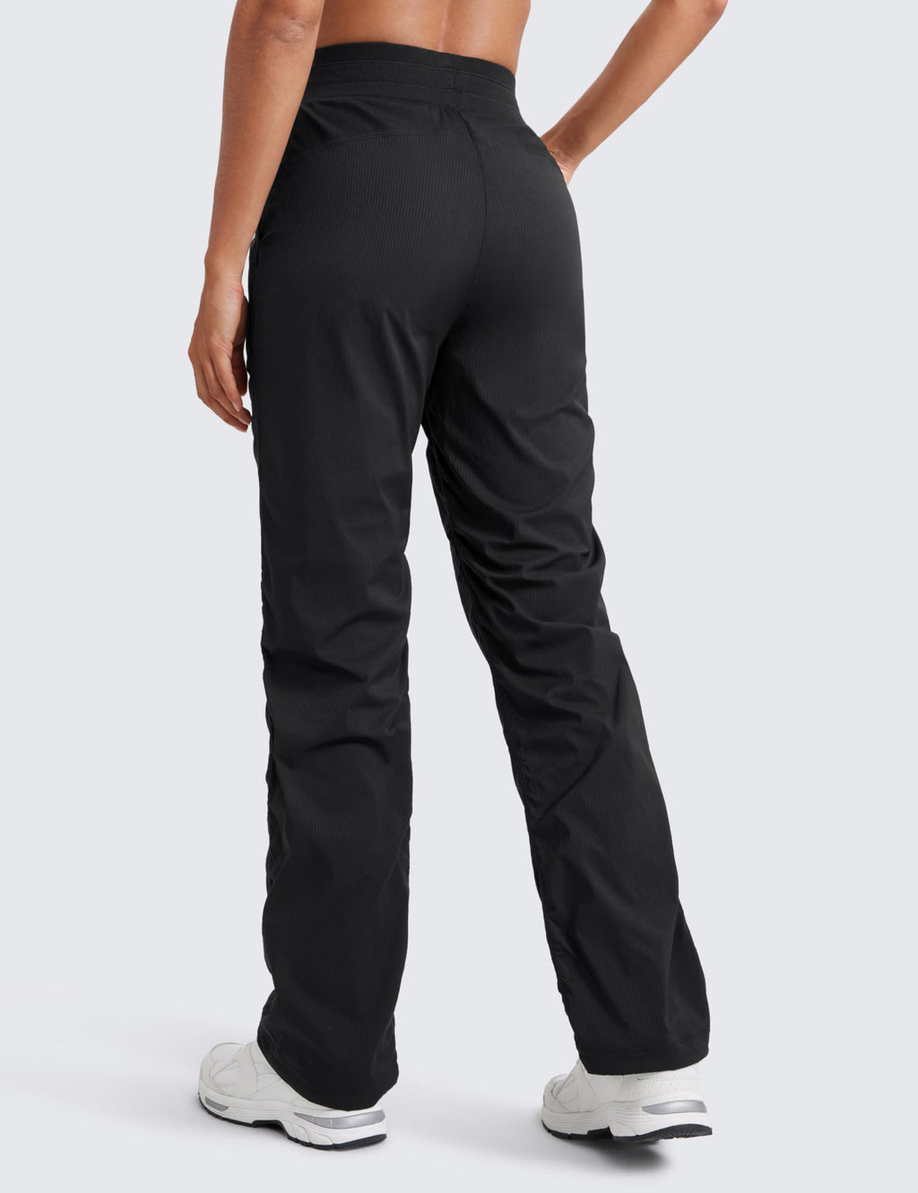 Women's Crz Yoga Ease Line Straight-Leg Pants 32" Black Medium