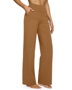 G4free Wide-Leg Sweatpants For Women With Pockets Coca Mocha Xs