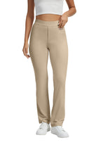 Vimpep Straight-Leg Yoga Dress Pants For Women Pull On - Style 66