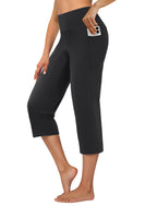 Dlooda Capri Pants For Women High-Waist Cropped Yoga With - Style 5