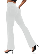 Vooveeya Women's Bootcut Leggings Bootleg Yoga Pants - Style 178