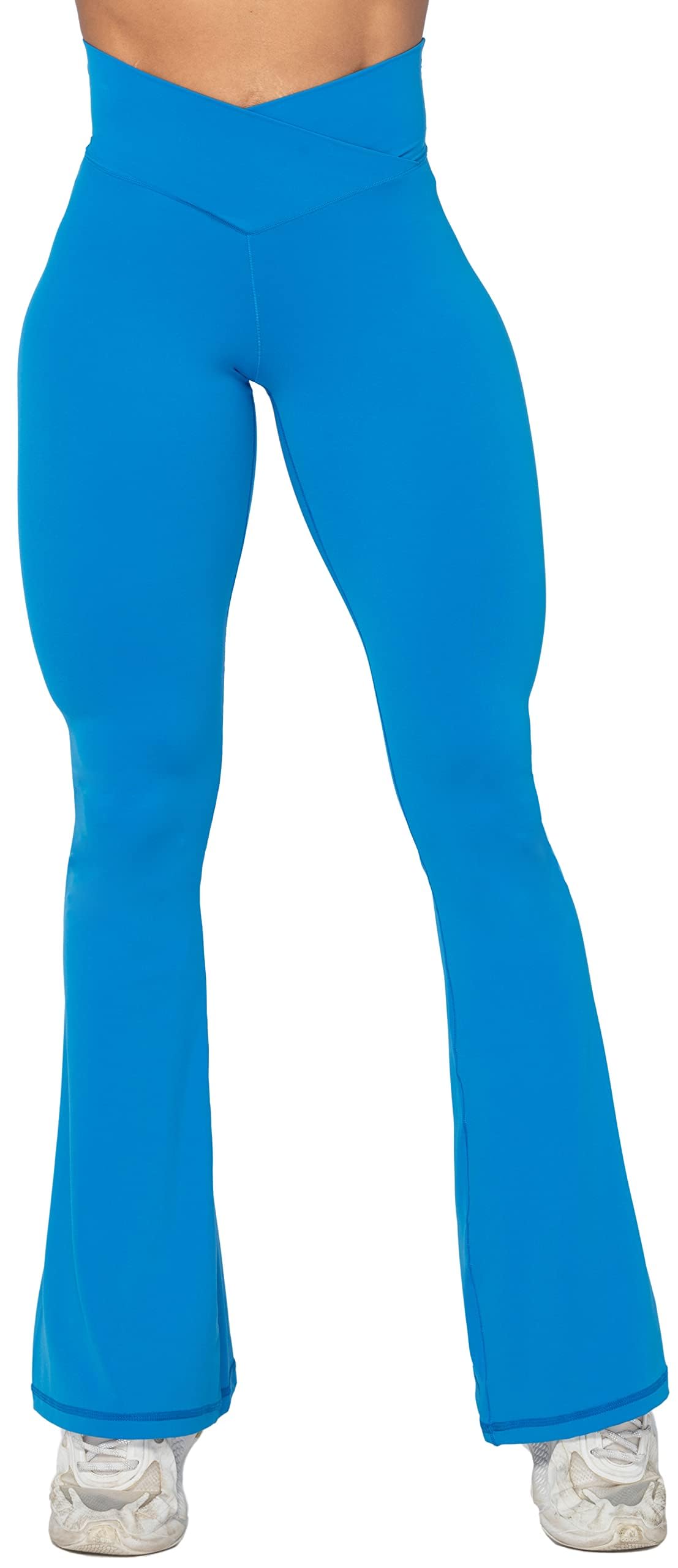 Women's Sunzel Flare Leggings Crossover Yoga Pants With - Style 319