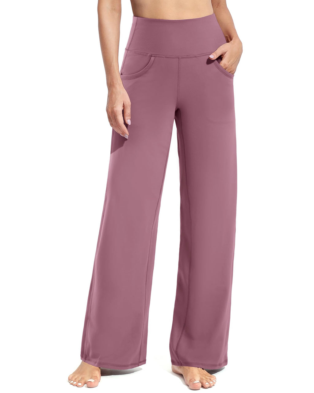 Promover Flare Pants For Women With Pockets Velvet Dust Xs Regular