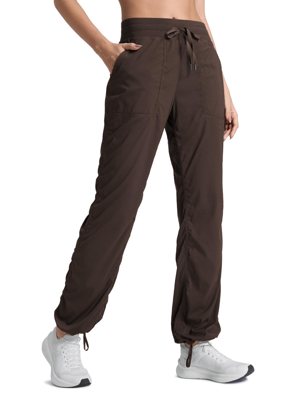 Women's Crz Yoga Ease Line Straight-Leg Pants 32" Hot Fudge - Size X-Large