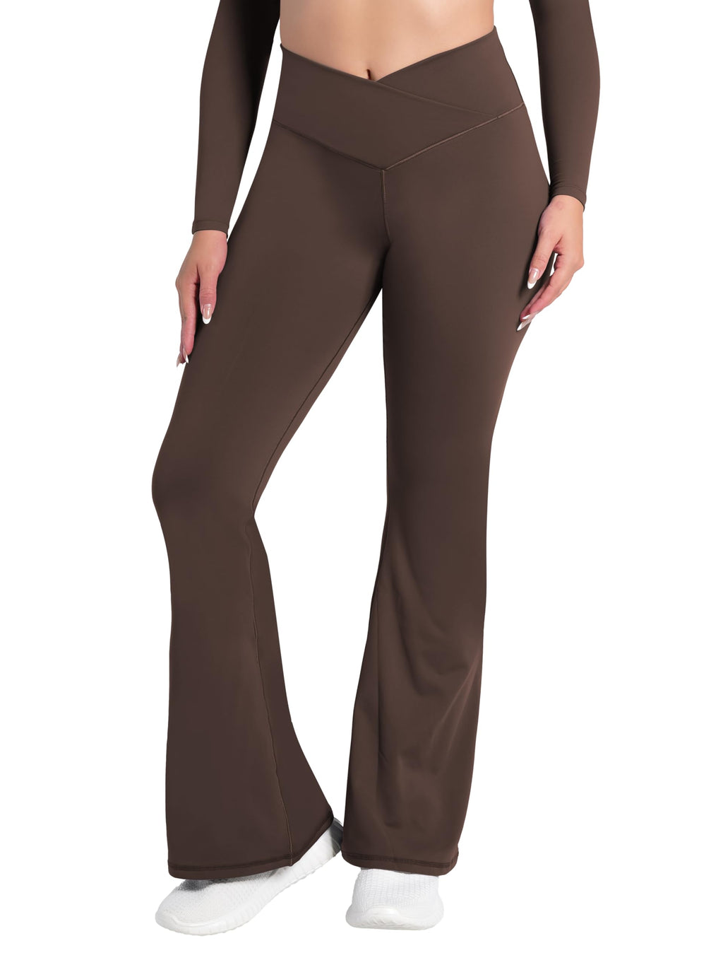 Women's Sunzel Flare Leggings Crossover Yoga Pants With - Style 135