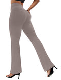 Vooveeya Women's Bootcut Leggings Bootleg Yoga Pants - Style 267
