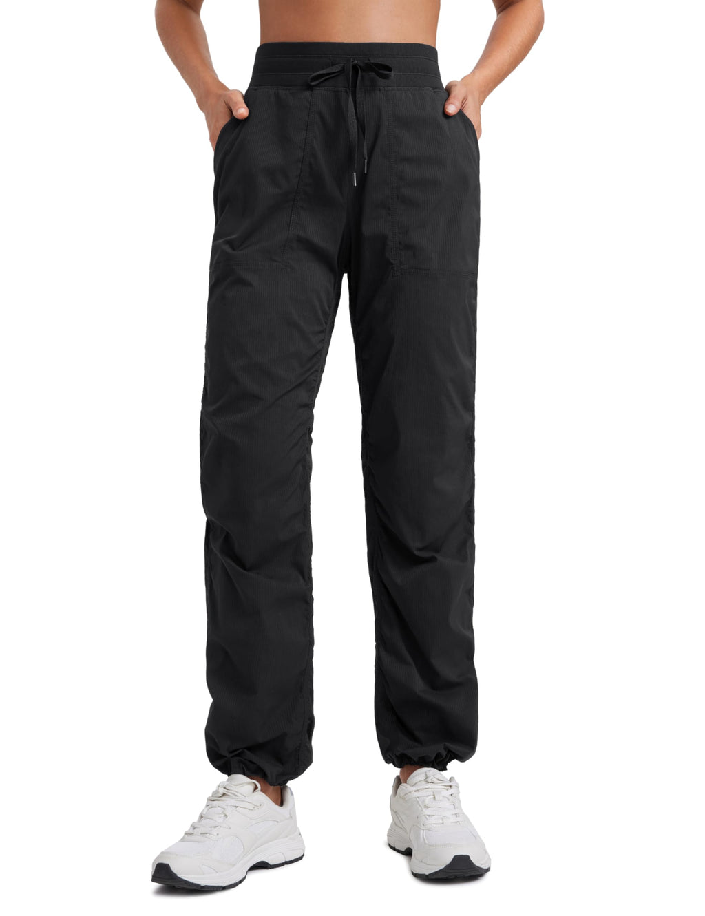 Women's Crz Yoga Ease Line Straight-Leg Pants 32" Black Medium