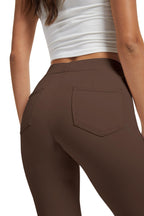 Vimpep Straight-Leg Yoga Dress Pants For Women Pull On - Style 75