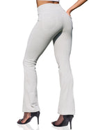 Vooveeya Women's Bootcut Leggings Bootleg Yoga Pants - Style 164