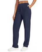 Women's G4free Yoga Wide-Leg Pants With Pockets Dress - Size Medium Tall
