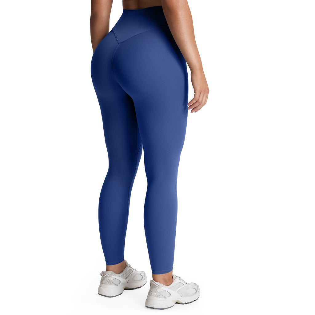 Aoxjox Women's Metamorph Yoga Pants 26" (bellwether Blue Small)