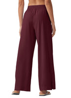 Willit Women's Wide Leg Pants Swim Beach UPF 50+ - Style 9