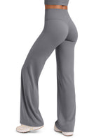 Women's Crz Yoga Softretch Wide-Leg Pants 28" Solar Grey Medium