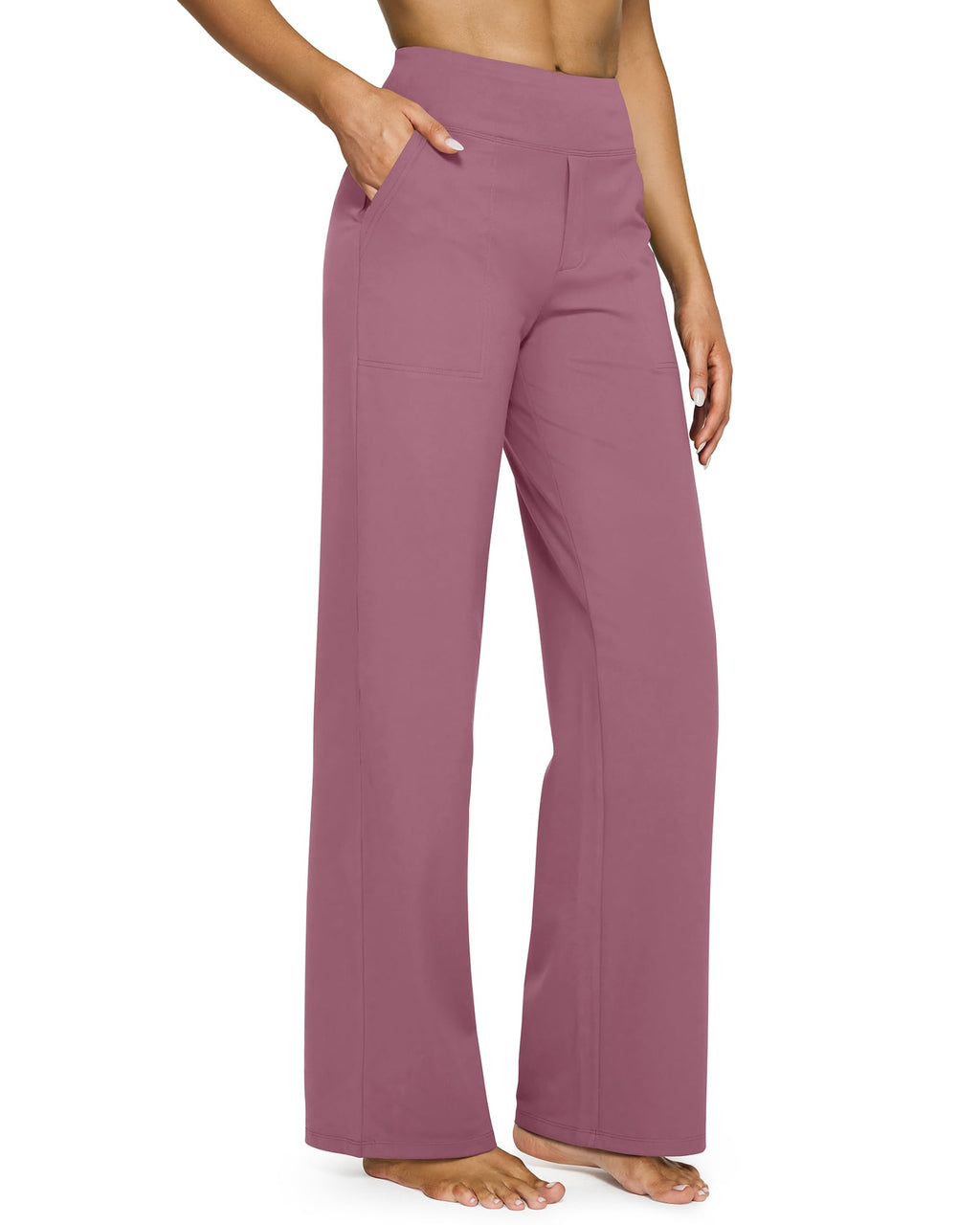 G4free Lounge Pants For Women Flare Fit Pull On Velvet Dust Xl Tall