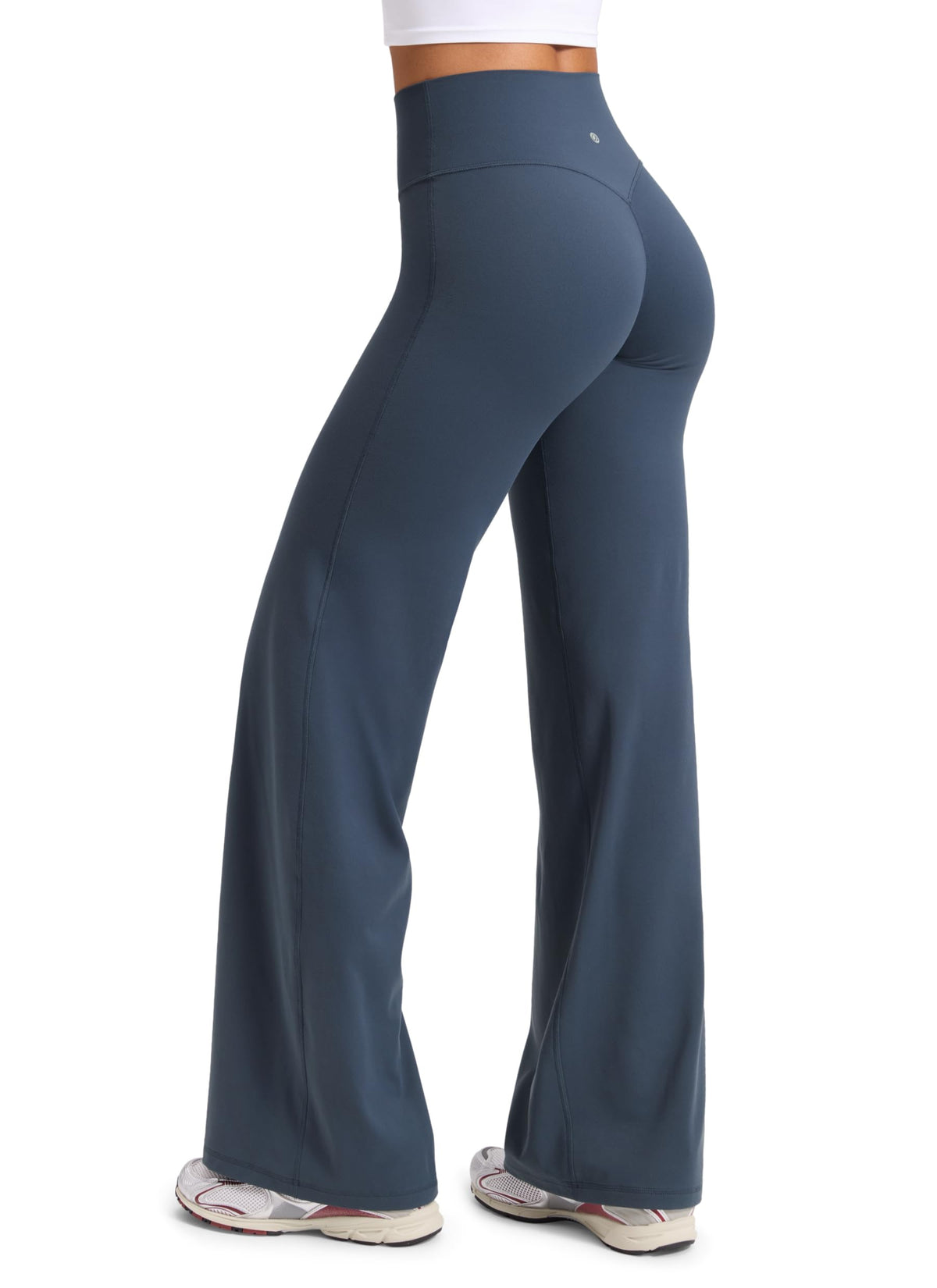 Women's Crz Yoga Softretch Wide-Leg Pants 30" Stelindigo Small